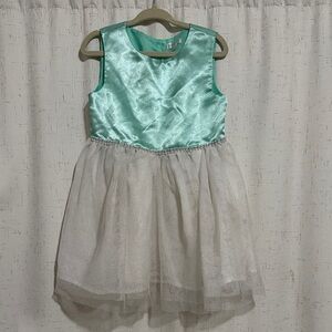 Tahari Mint Green Satin Dress